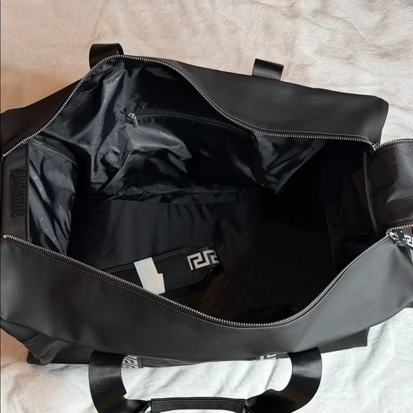 Versace Black and White Duffel Bag - Picture 9 of 12